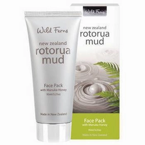 Wild Ferns Rotorua Mud Face Pack with Manuka Honey
