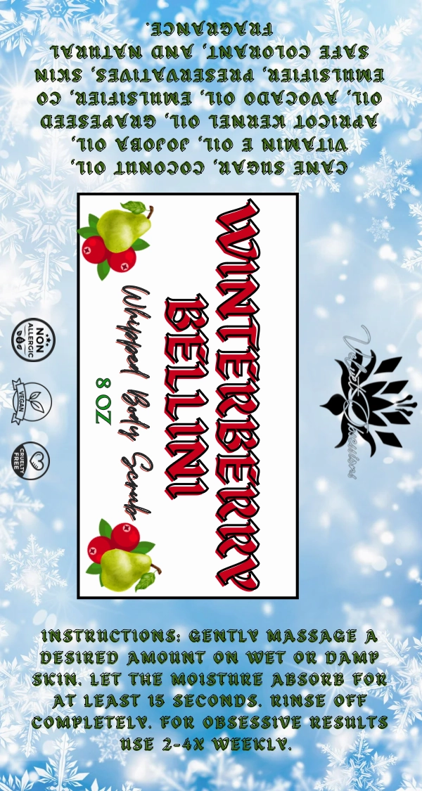 Winterberry Bellini Whipped Body Scrub
