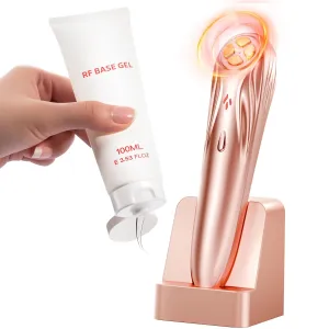 Wireless Radio Frequency Skin Tightening Device, 10W 1MHz Professional Facial Machine for at-Home Wrinkle Reduction, Face Lifting & Firming | Anti-Aging Care