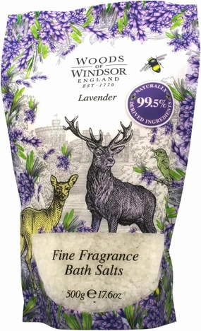 Woods of Windsor Lavender Bath Salts 17.6 Oz