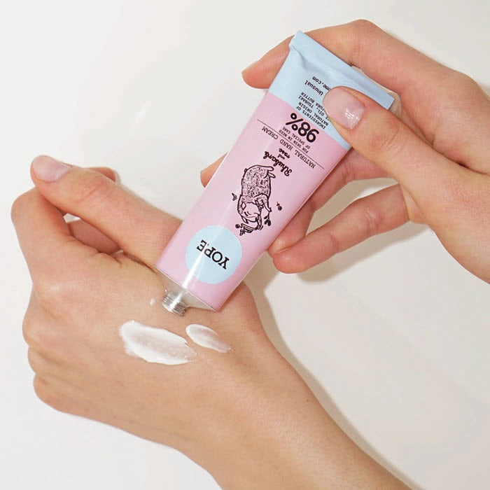 YOPE Natural Hand Cream «RHUBARB & ROSE»