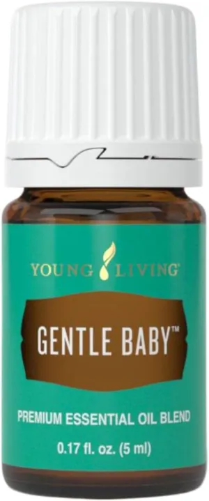 Young Living Gentle Baby Essential Oil 5ml - Calming Blend for Little Ones - Promotes Soothing Comfort - Certified Pure & Gentle - Aromatherapy for Baby Care