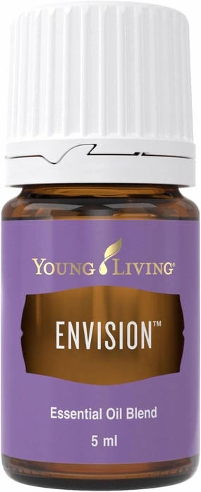 Young Living Envision Essential Oil Blend - 5ml | Pure & Natural Aromatherapy Diffuser | Ideal for Massage & Meditation | Combines Black Spruce & Lavender | Vegan & Gluten-Free