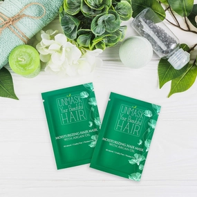 Your Beautiful Hair Deep Conditioning Mask, Infused with Argan Oil, Jojoba Oil & Shea Butter (10 - Single Use Packs)